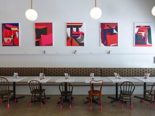 Paintings | Paintings by Brian Sanchez | Little Neon Taco in Seattle
