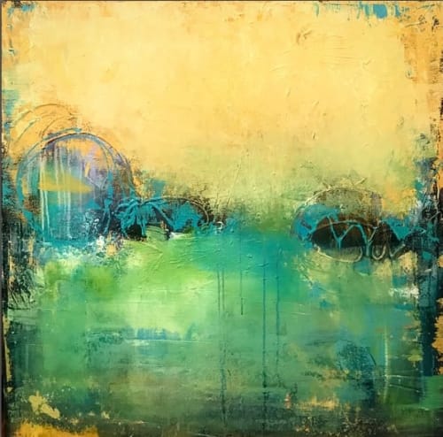 Garden of Possibilities | Oil And Acrylic Painting in Paintings by Tara Catalano Studios