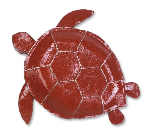 Sea Turtle | Wall Sculpture in Wall Hangings by Gatski Metal