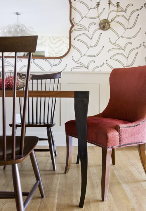 Brown Walnut Dining Table By Brian Chilton Design Seen At Client Residence Austin Texas Austin Wescover