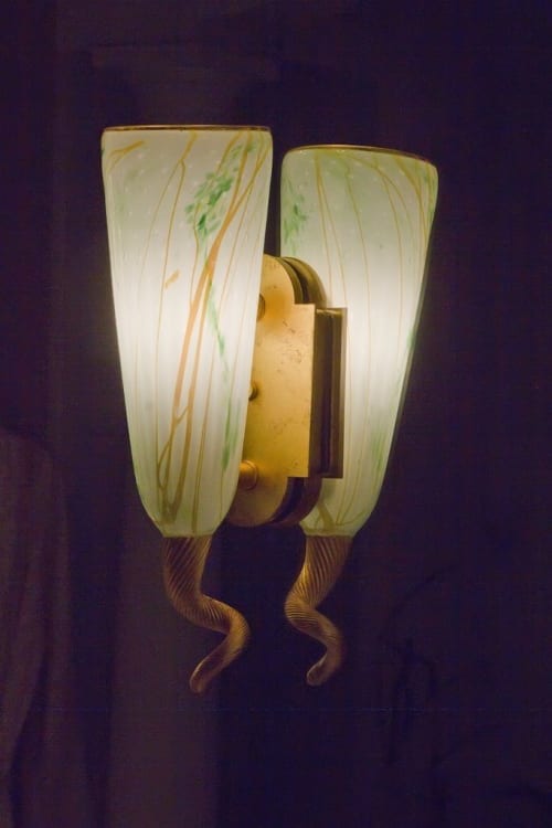 Blown Glass Wall Sconce | Sconces by Rick Strini