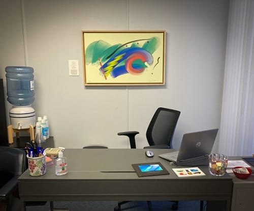 Down By The Seashore | Paintings by Scott Lockwood - Abstract Art | Spectrum Costa Mesa in Costa Mesa