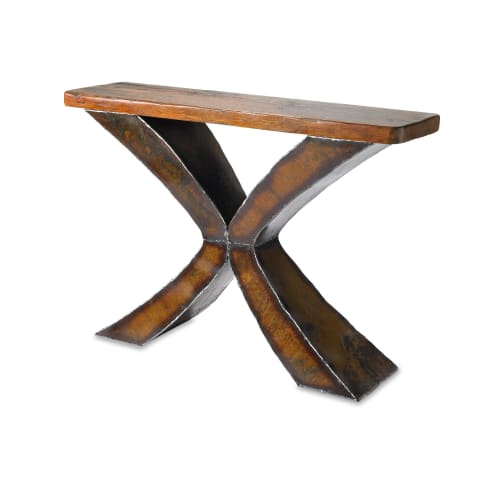 X Console | Console Table in Tables by Gatski Metal