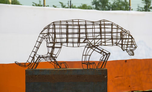 Tiger´s Gate | Public Sculptures by Nils Hansen | Hybrid Sculpture Lab Berlin