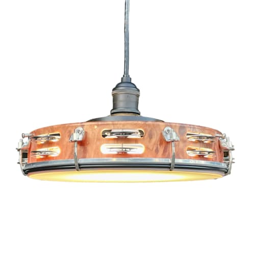 Tambourine Pendant Light | Pendants by RailroadWare Lighting Hardware & Gifts