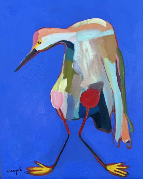 Randy | Oil And Acrylic Painting in Paintings by Jacque Price