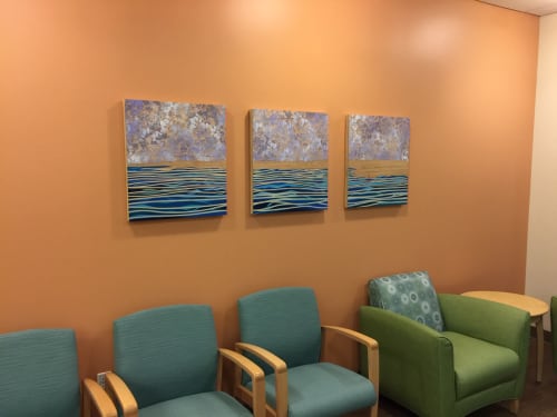 Lavender Lavations | Paintings by Mark Bueno | Eating Recovery Center | Insight Behavioral Health Corporate Headquarters in Denver