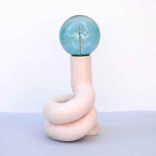 Tube and Zigzag Lamps | Lamps by niho Ceramics