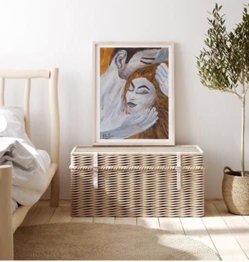 Colores de Sensualidad 18 (2023) | Oil And Acrylic Painting in Paintings by Elena Parau