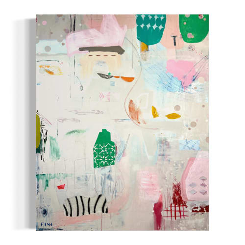 Atlas Obscura | Mixed Media in Paintings by Sarah Finucane