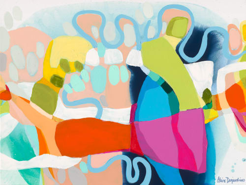 Take the Next Left | Paintings by Claire Desjardins