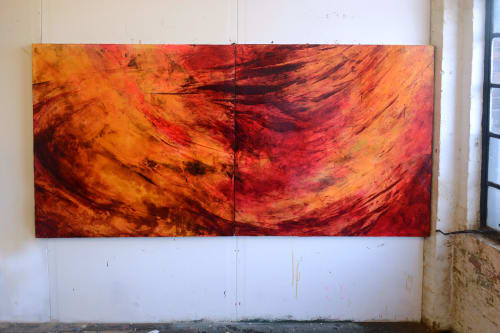 Remembering everything in order to forget | Oil And Acrylic Painting in Paintings by Kimbal Quist Bumstead | INIT in Amsterdam