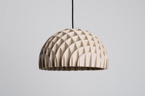 Arc Pendant Plywood | Pendants by LAWA DESIGN | Shell Energy Campus in Kraków