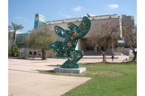 “Spirit of Freedom” 2009 | Public Sculptures by GersteinART | Tel Aviv University in Tel Aviv-Yafo