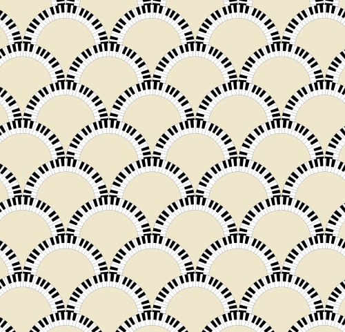 JAZZ AGE01Y (Yellow ) | Wallpaper in Wall Treatments by ART DECOR DESIGNS