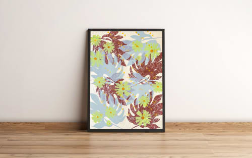 60's Daisy *unframed | Prints by Scorparium by Victrola Studio