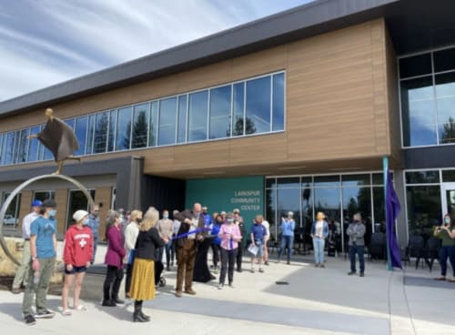Time by Carol Gold, NSG | Public Sculptures by JK Designs and the National Sculptors' Guild | Bend Senior Center in Bend