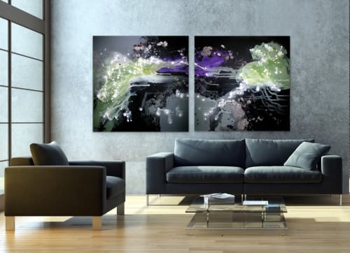 The Space Between | Oil And Acrylic Painting in Paintings by Brooke Rowlands