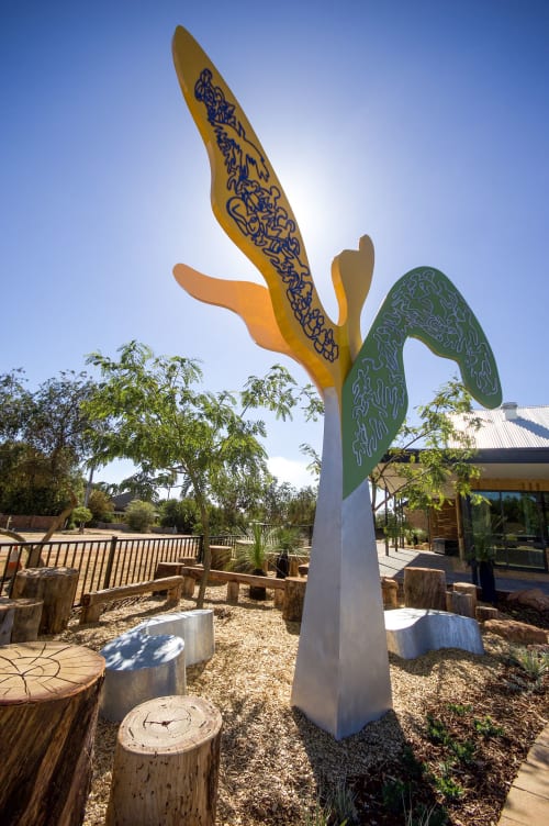 Pingelly Arising | Public Sculptures by Tony Pankiw | Pingelly Health Centre in Pingelly