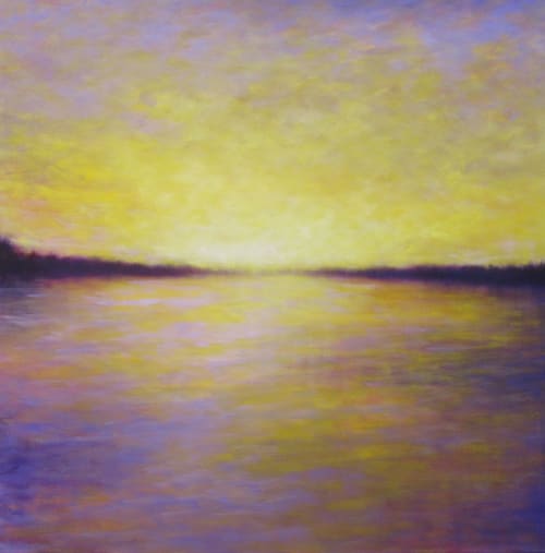 Monday Sunset | Paintings by Victoria Veedell | Room & Board in San Francisco