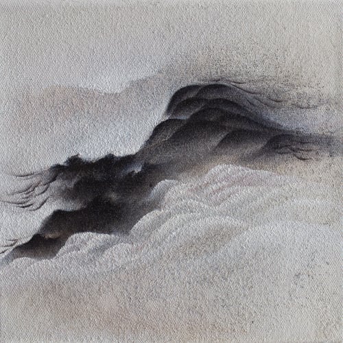 Dreaming overcast | Oil And Acrylic Painting in Paintings by Francesca Borgo