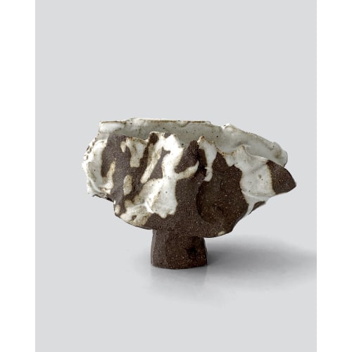 Black Mountain Cut Object | Vase in Vases & Vessels by AKIKO TSUJI