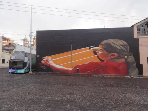 La Tejidora | Street Murals by JUPITERFAB