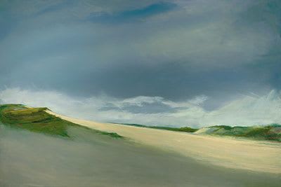 Anne Packard "Dune" | Oil And Acrylic Painting in Paintings by YJ Contemporary Fine Art