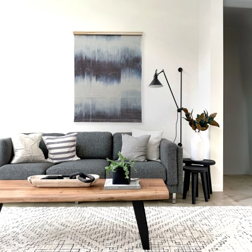 Cloud Current II - Commission | Tapestry in Wall Hangings by Jessie Bloom Studio