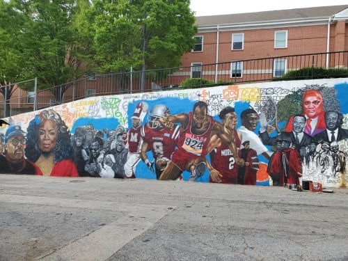 Morehouse Mural | Murals by Occasional Superstar | Morehouse College in Atlanta