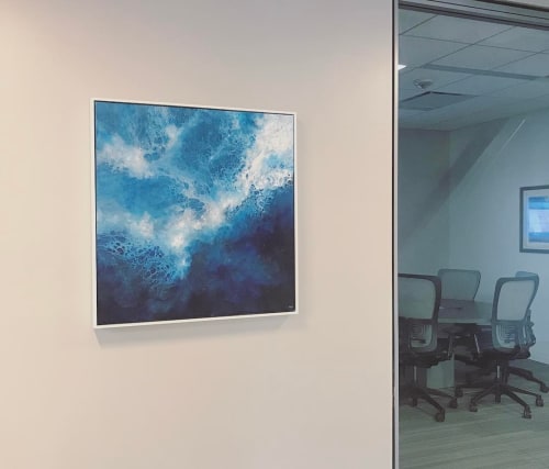 "Resonance" | Paintings by Shaylen Amanda Broughton | Capital One Café in Richmond