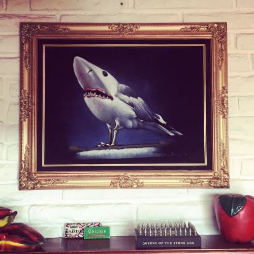 Pigeon Shark | Paintings by Kii Arens