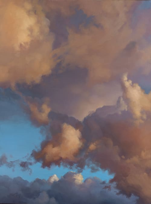 Joyful Clouds | Paintings by +David McCamant | Private Residence - Reno, NV in Reno