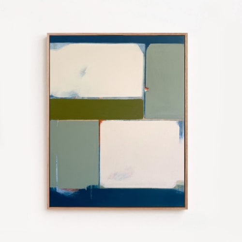 'Lost In The Hills', original painting by Sarah Kelk - SOLD | Oil And Acrylic Painting in Paintings by Sarah Kelk