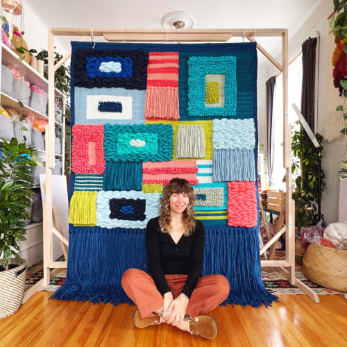 Woven Wall Hanging | Macrame Wall Hanging in Wall Hangings by Nova Mercury Design