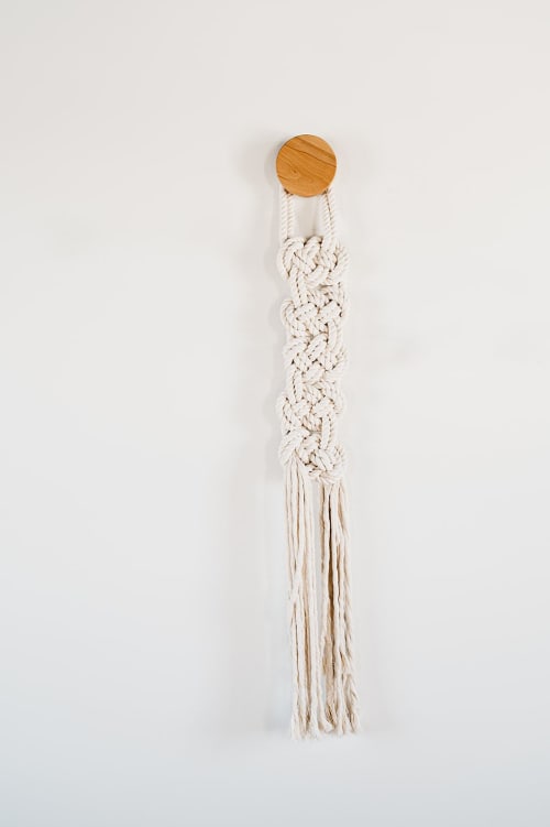 "Scala" | Macrame Wall Hanging in Wall Hangings by Candice Luter Art & Interiors