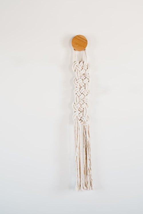 "Scala" | Macrame Wall Hanging in Wall Hangings by Candice Luter Art & Interiors