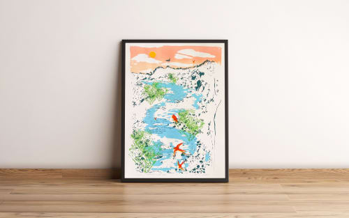 Walnut Creek *unframed | Prints by Scorparium by Victrola Studio