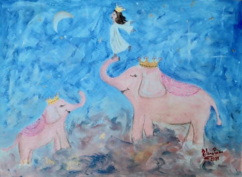 Achieve your potential | Oil And Acrylic Painting in Paintings by Elena Parau