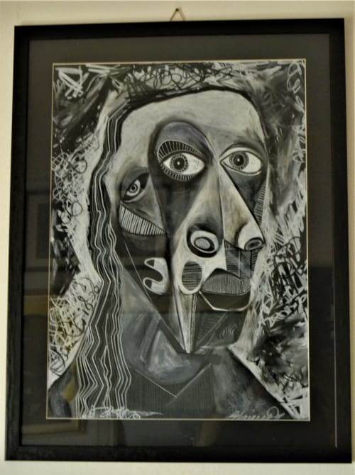 Expressions of An Artist | Mixed Media by Robert Daniels Nappy Head Art