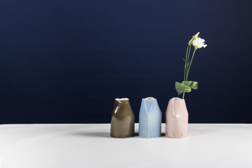 Fold Vessels | Vases & Vessels by Louise Hall | Cardiff in Cardiff