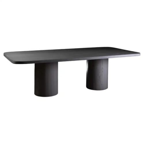 Atlantic Cerused Oak Dining Table | Tables by NO AGE FURNITURE STUDIO