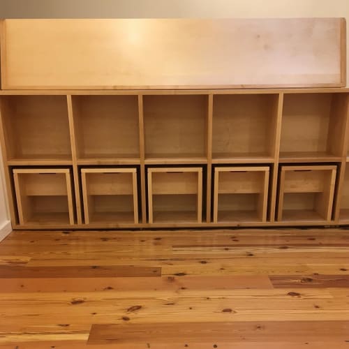 Bookshelf | Furniture by Jamie Horgan | Austen Riggs Center in Stockbridge