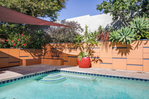 Exterior wall geometric panel installation | Paneling in Wall Treatments by nick lopez