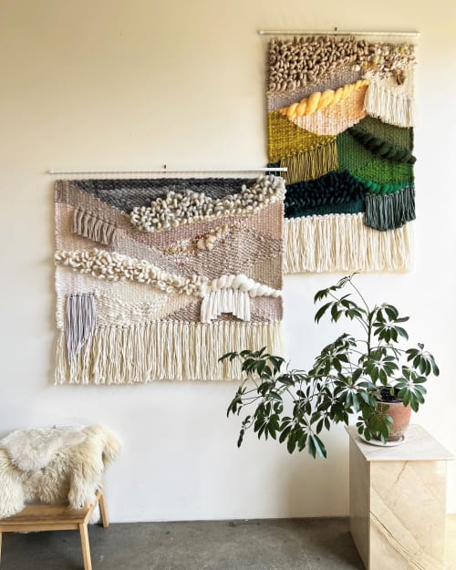imagined landscapes | Wall Hangings by Maryanne Moodie