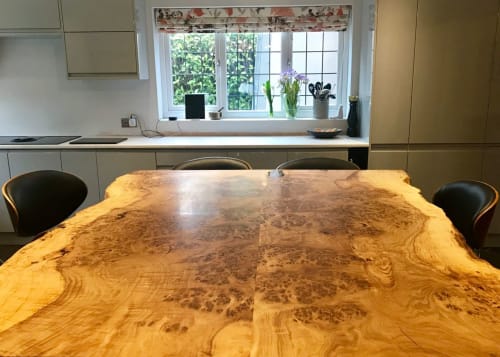Live Edge Kitchen Island | Tables by Raven River Designs