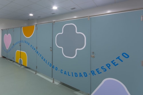 Colegio Privado de Educación Especial San Rafael, Public Service Centers, Interior Design