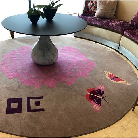 PEONY (custom) | Small Rug in Rugs by Emma Gardner Design, LLC