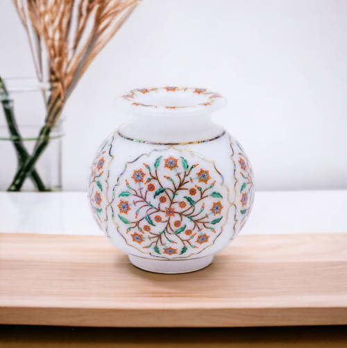 Marble vase for flowers, Handmade marble vase, marble vase | Vases & Vessels by Innovative Home Decors