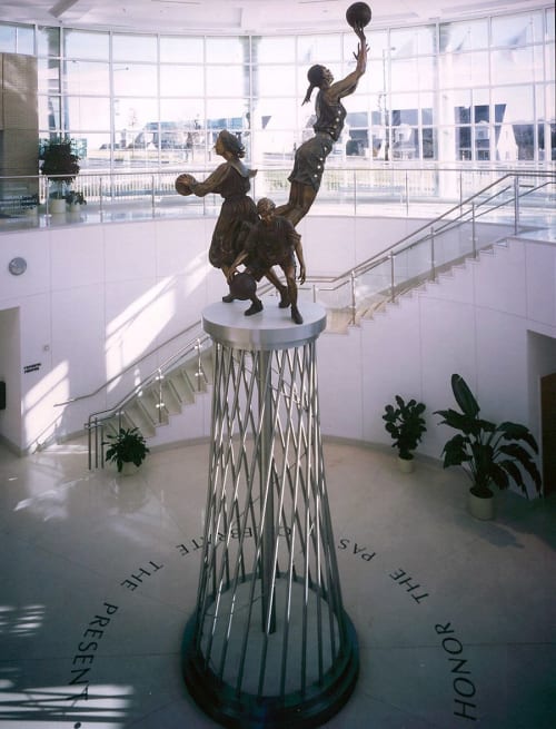 The Eastman Statue | Public Sculptures by Elizabeth MacQueen